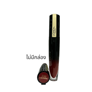 *SALE* *ไม่มีกล่อง* LOREAL ลอรีอัล ปารีส บริลเลี่ยนท์ ซิกเนเจอร์ 6.4มล  #310 Be Uncompromising สีส้มอิฐอมแดง