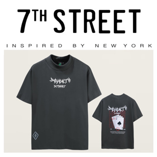 7th Street เสื้อยืดแบบโอเวอไซส์  (Oversize) รุ่น OD-FOK009