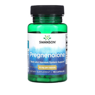 pre 3 weeks Swanson Pregnenolone 10 mg Per Capsule  90 capsules Brain and Nervous System Support