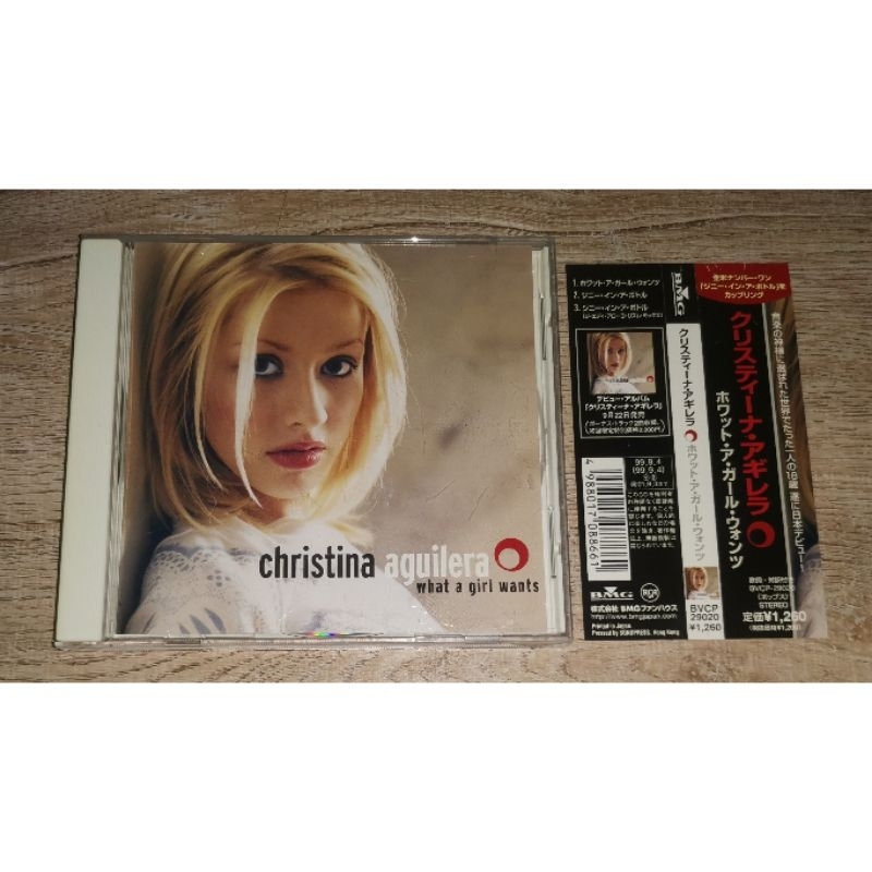 Christina Aguilera ซีดี CD Single What A Girl Wants (Japan Edition)