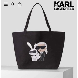 กระเป๋าผ้า Karl Lagerfeld Karl Lagerfeld YEAR OF THE RABBIT SHOPPER