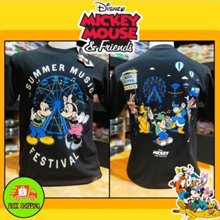 เสื้อDisney ลาย Mickey mouse สีดำ (MKX-027)