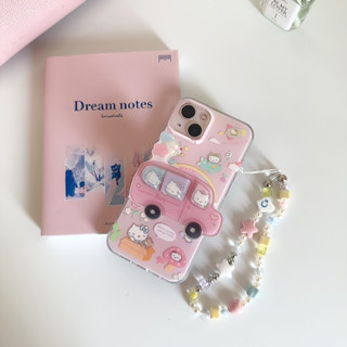 พร้อมส่งในไทย💘 เคสโทรศัพท์ เคส เคสมือถือ เคสรถชม+ไอริง+สาย TPU-S1308