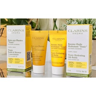 ❤️ผิวสวยไม่แห้งกร้าน+กลิ่นหอมแบบสปา❤️Clarins Tonic Hydrating oil balm30ml.