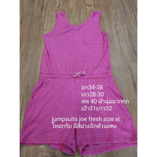 jumpsuit  สีชมพู joe fresh size cl