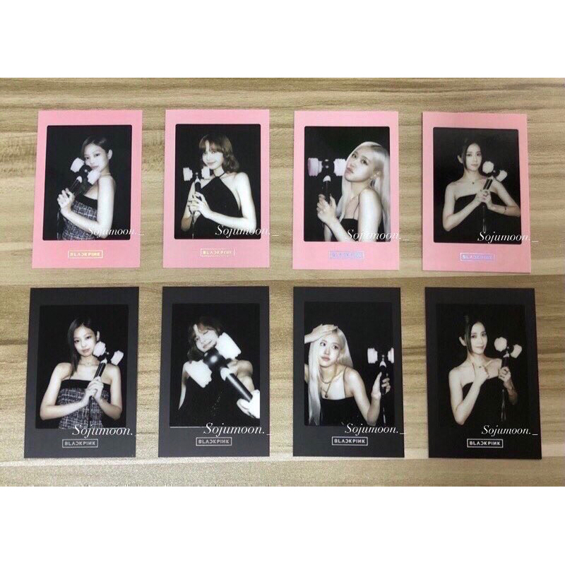 [✨✨กดโค้ดในLiveทักแชท✨✨][✅✅เซต8ใบ✅✅][💖**พร้อมส่ง**💖ของแท้💯%]การ์ดแท่งไฟBlackpink การ์ดblackpink