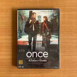 DVD : Once (2007) หัวใจร้องว่ารักเธอ [มือ 1] Glen Hansard ดีวีดี หนัง แผ่นแท้ ตรงปก