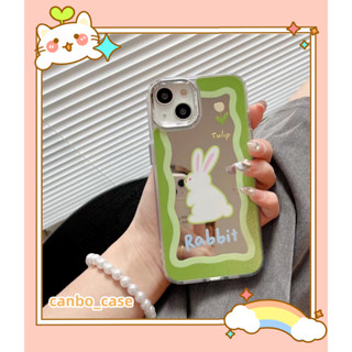 🎁ส่งของขวัญ🎁เคสไอโฟน สำหรับ 11 14 for iPhone Case 13 12 Pro Max น่ารัก แฟชั่น กระต่าย กันกระแทก เคสนิ่ม เคสโทรศัพท์