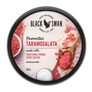 แบล็ค สวอน คลาสสิค คาเวียร์ ดิป 200 กรัม - Classic Caviar Taramosalata Dip 200g Black Swan brand