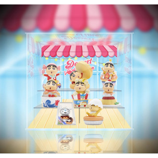 [สั่งผลิต] กล่องอะคลิลิคสกรีนลาย 52toys Crayon Shinchan Dessert Time 无