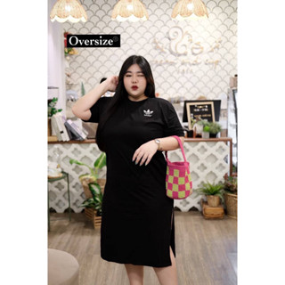 🔥Plussize🔥เดรสคนอ้วน🔥 L40-46   XL46-50