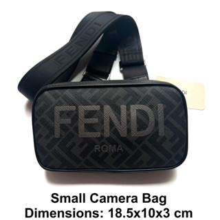 FENDI Small Camera Crossbody Bag ของแท้ 100% [ส่งฟรี]