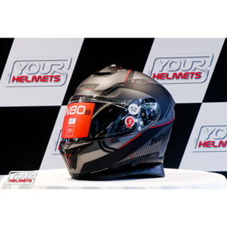 หมวกกันน็อค NOLAN HELMETS รุ่น N80-8 ASTUTE FLAT LAVA RED GREY 024