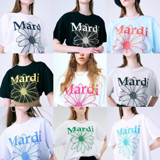 ✨พร้อมส่ง✨|  Mardi Mercredi T-shirt เสื้อยืด oversize ลาย FLOWERMARDI