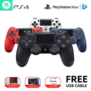 Ps4 สีดำ Ver.2  ( Ps4 Dual Shock 4 Jet PS4 Game controller Playstation XBOX จอยเกม) joy ps4