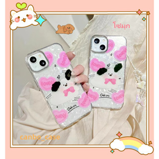 🎁ส่งของขวัญ🎁เคสไอโฟน สำหรับ 11 14 for iPhone Case 13 12 Pro Max น่ารัก ผงกลิตเตอร์ กันกระแทก เคสนิ่ม เคสโทรศัพท์