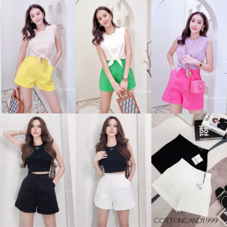 Cottoncandy​ New​ popo​ sweet​ pants​ / Lucky pants / Diana กางเกงขาสั้นT-Shirtnista