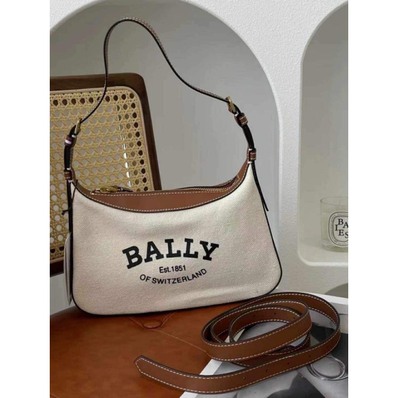 Bally Coralye Logo Printed Shoulder Bag 004
