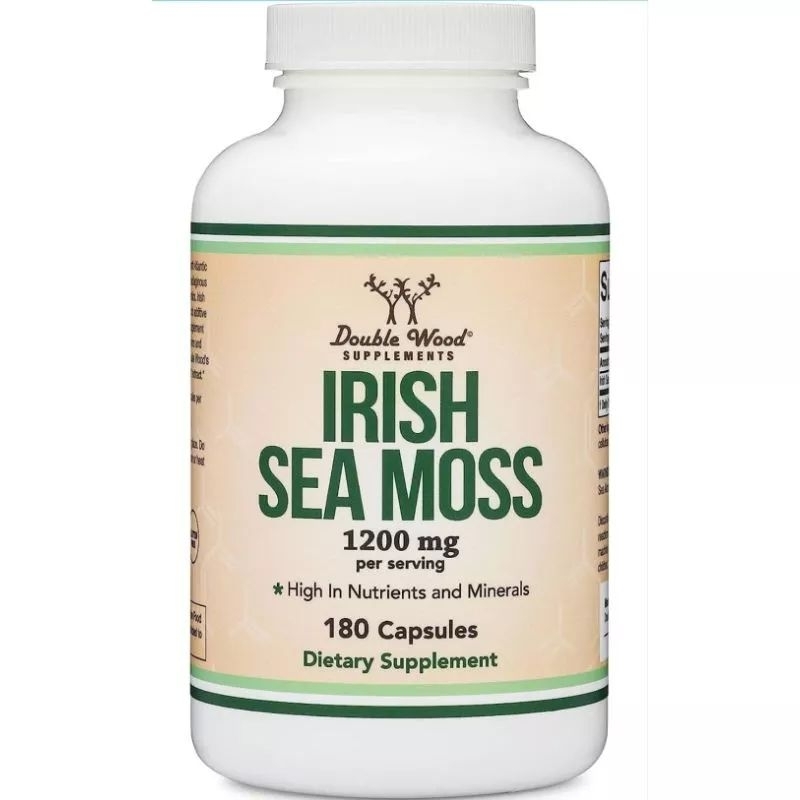 Irish Sea Moss 1,200 mg, 180 Capsules ราคา ถูกที่สุด ดีลบีเคเค