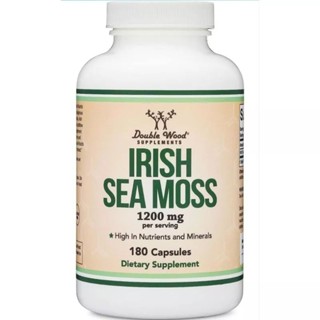 ✨️พร้อมส่ง✨️Irish Sea Moss 1,200 mg, 180 Capsules