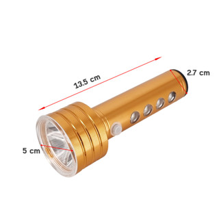 ไฟฉายLED ไฟฉายพกพา ไฟฉายมือถือ ไฟฉายชาร์จUSB ไฟฉายแรงสูง ไฟฉุกเฉิน ไฟฉายแรงสูง ปรับความแรง 4ระดับ ขนาดพกพา เล็กกระทัดรัด