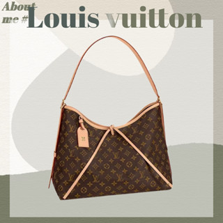 ⚡[พร้อมส่ง]Louis Vuitton Bag Carryall MM Classic Presbyopia LV Medium Womens Shoulder Bag. กระเป๋าหลุยส์วิตตอง