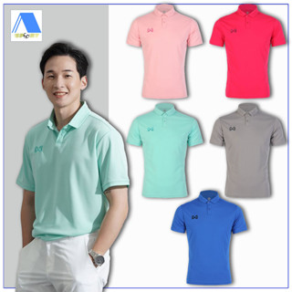 เสื้อโปโล เสื้อโปโลวอริกซ์ WARRIX PIN POLO SHIRT รหัส WA-232PLACL34 ของแท้100%