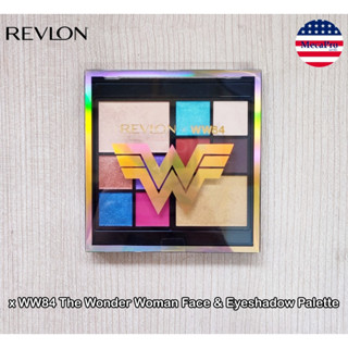 Revlon® x WW84 The Wonder Woman Face &amp; Eyeshadow Palette 10 Shades เรฟลอน พาเลตใบหน้า อาแชโดว์ 10 เฉดสี