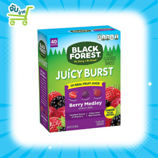 BlackForest Juciy 23g x 40 ห่อ แบล็คฟอเรสต์ จูซี่ เยลลี่ รสชาติ ผลไม้รวม 23กรัม จำนวน 40 ห่อ