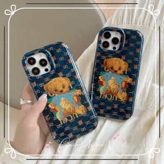 🔥สไตล์ใหม่🔥เคสไอโฟน iphone 11 14 Pro Max การ์ตูน หมีน้อย บุคลิกภาพ ป้องกันการตก เคส iphone 12 13 Pro Case for iPhone