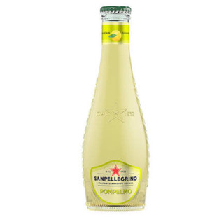 SAN PELLEGRINO SPARKLING POMPELMO (200ML  ขวดแก้วรสส้มโอ)