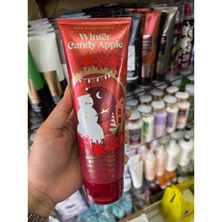 Bath &amp; Body Works Winter Candy Apple Ultra Shea Body Cream 226ml. ของแท้