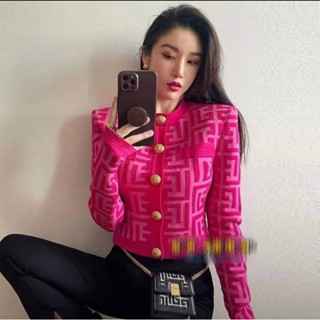เสื้อคลุมไหมพรมลายผ้านุ่มนิ่ม