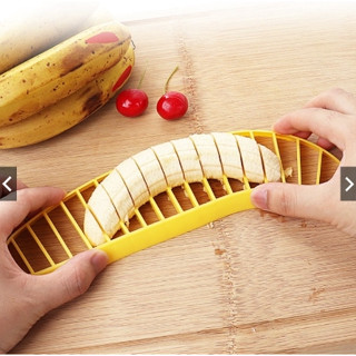 ที่หั่นกล้วย ที่ตัดกล้วย ที่พิมหั่นกล้วย ที่กดกล้วยหอม Banana Slicer มีดหั่นกล้วย กล้วย สไลด์กล้วย