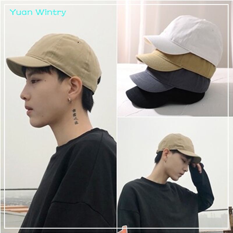 🔥รุ่นยอดนิยม🔥หมวกเบสบอล ปีกสั้น แฟชั่น ทรงญี่ปุ่น หมวกวินเทจ หมวกแก๊ปผู้ชาย