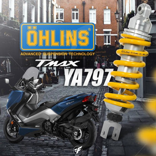 โช๊คหลัง โช้คหลัง Ohlins YA 797 สำหรับ YAMAHA T-MAX 530/560 ปี 2017-23