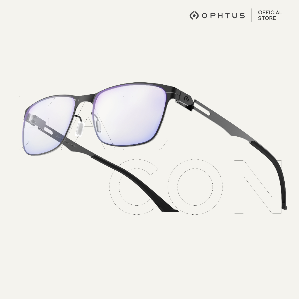 OPHTUS แว่นกรองแสงสำหรับเกมเมอร์ รุ่น Falcon เลนส์ RetinaX Clear
