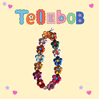 Telebob ✨ pattern 🧸🎀 สายคล้องมือถือ พวงกุญแจ,ที่ห้อยมือถือ สายคล้องairpod ,สายคล้องมือป้องกันมือถือตก