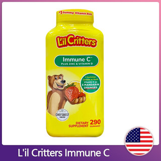 (Exp.01/2024)Lil Critters Immune C Plus Zinc and Vitamin D Gummy 290 Gummy