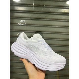 🦕รองเท้าใส่วิ่งHoka Bondi8 (wide)sz.36-45 มี4สี สำหรับผู้ชายและผู้หญิง หน้าเท้ากว้างสินค้าพร้อมส่งพร้อมกล่อง