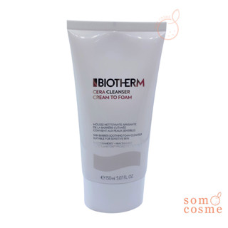 BIOTHERM CEAR CLEANSER CREAM TO FOAM 150 ml.