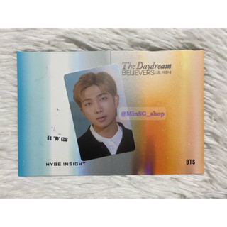 การ์ดนัมจุน RM Ticket Card Hybe Insight : The Daydream Believers : BTS