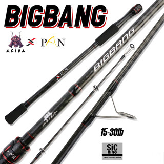 คันเบ็ด AKIRA X PAN BIGBANG 762SP 15-30lb คันสปินต่อโคน