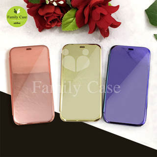 Samsung S21/S21+/S21Ultar/S22/S22+/S22Ultra/S23Ultra/S20fe/S21fe เคสฝาเปิดเปิดเงา เคสฝาเงา เคสฝาพับ เคสแฟชั่น