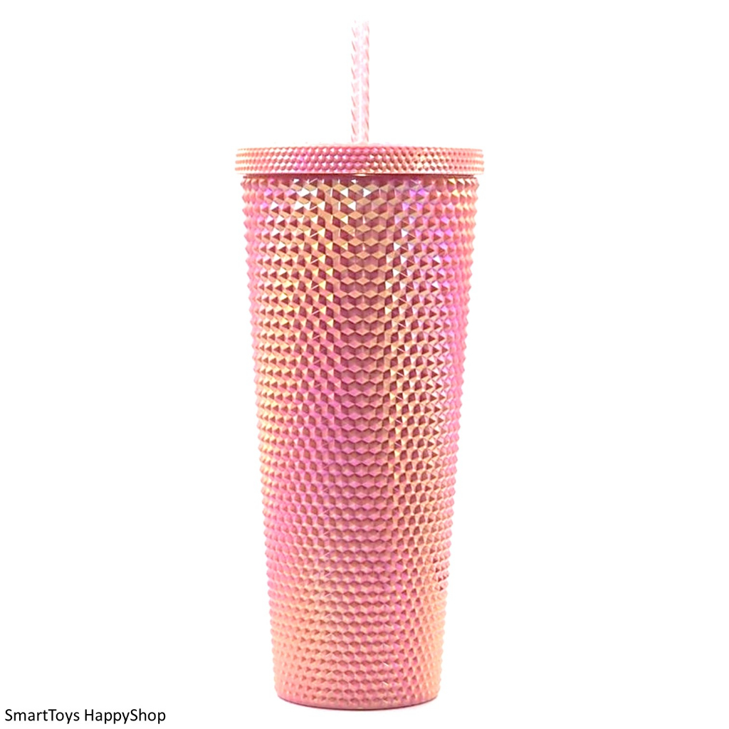 แก้วหนามเก็บความเย็นรุ่นพิเศษจากสตาร์บัค Starbucks Bling Cold Storage Mug Limited Edition Pink - รูปที่ 2