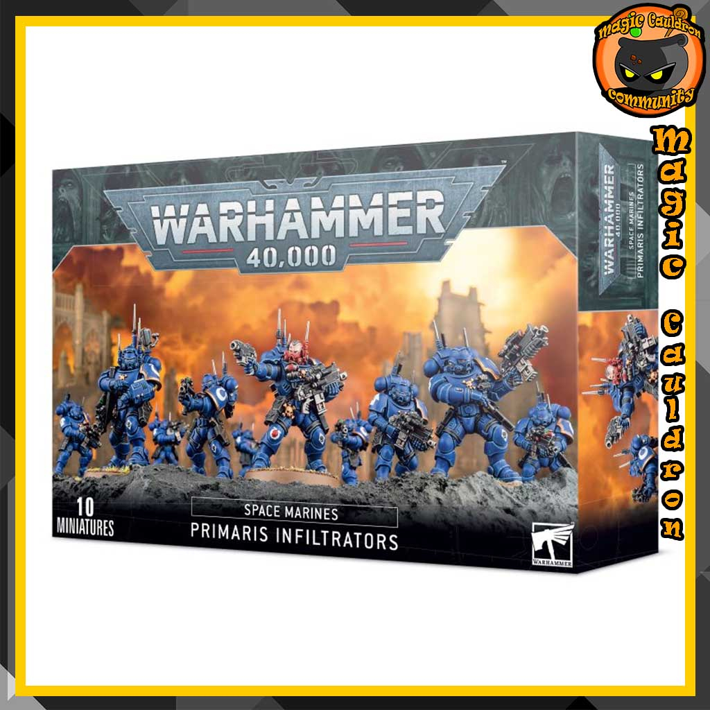 พร้อมส่ง Warhammer 40K Space Marines Primaris Infiltrators