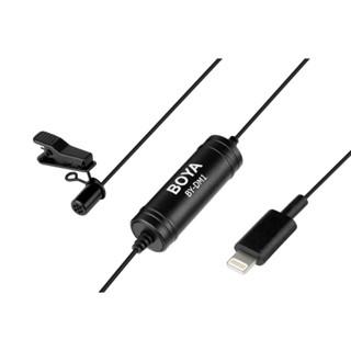 BOYA BY-DM1 Lavalier Microphone Lapel Clip on Mic with iOS ของแท้