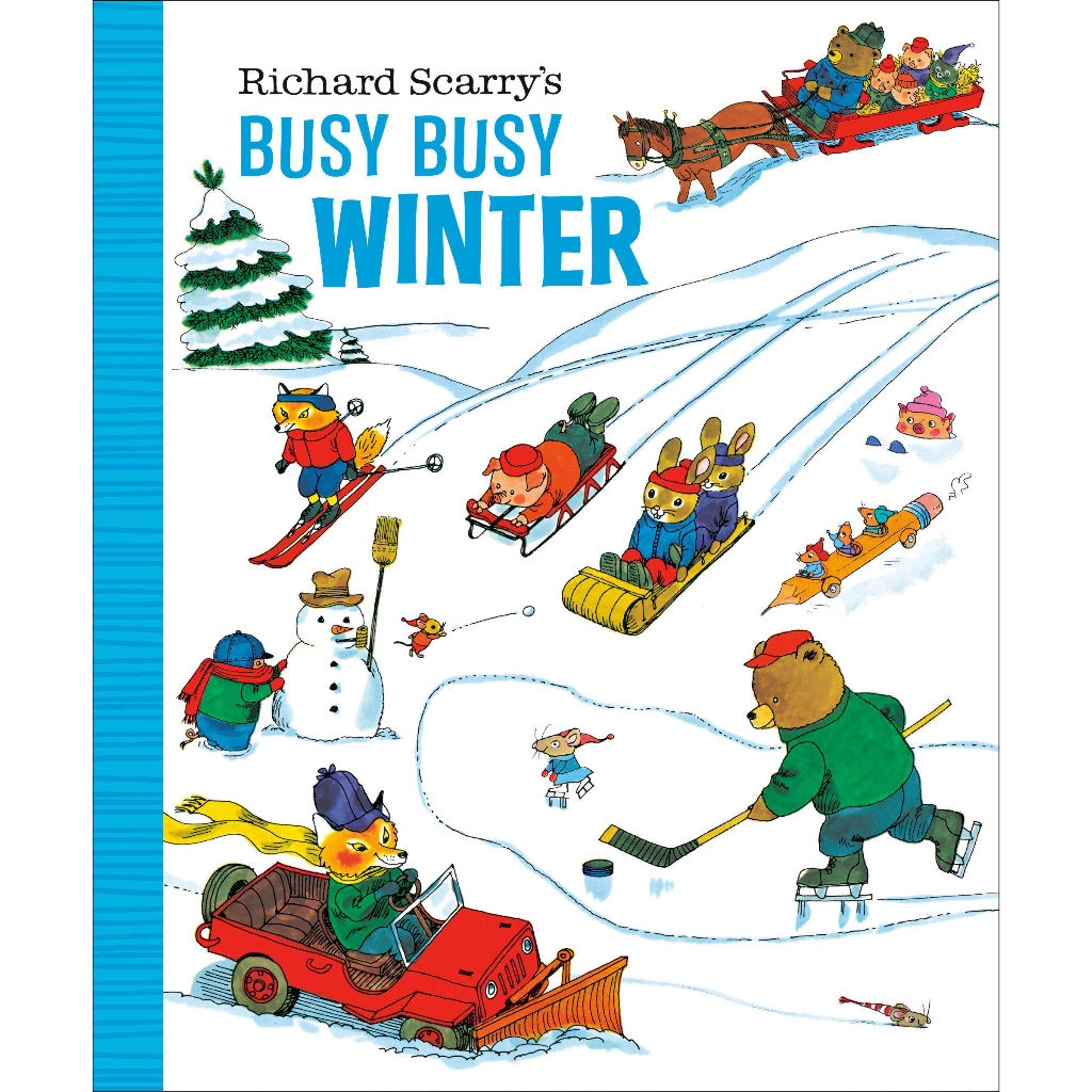 Richard Scarry's Busy Busy Winter Board book