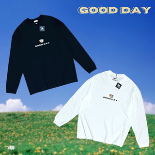 [ARRT]-เสื้อยืดเเขนยาว Oversize Long Sleeve - Good Day Y.m