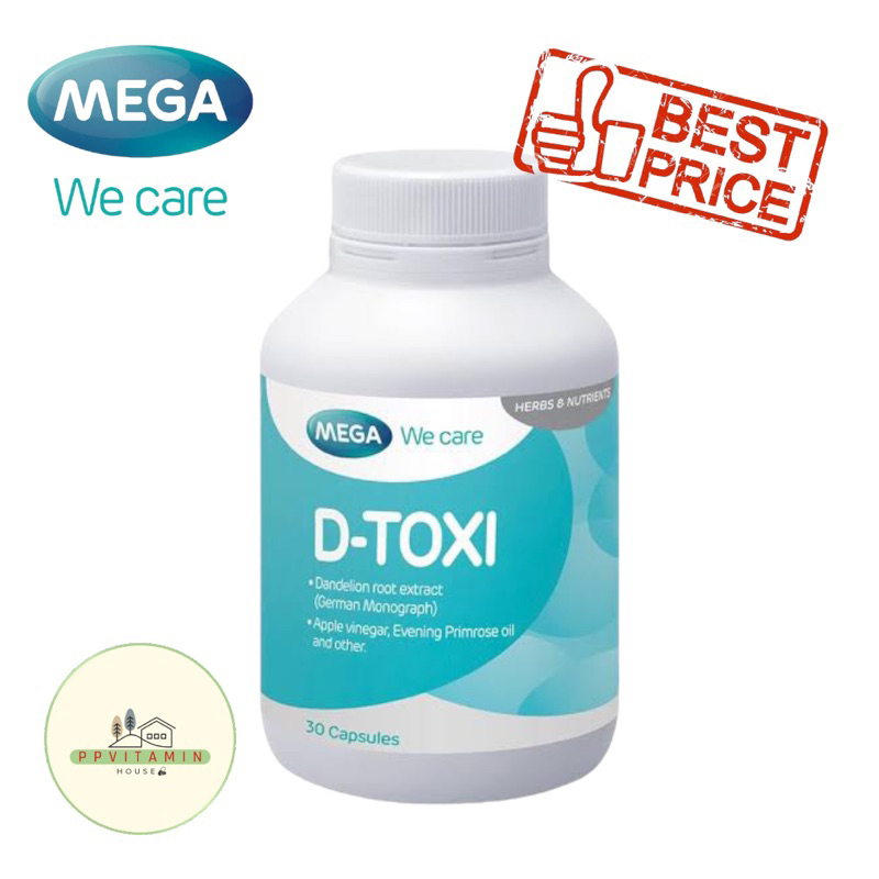 Mega D-Toxi 30 Capsules